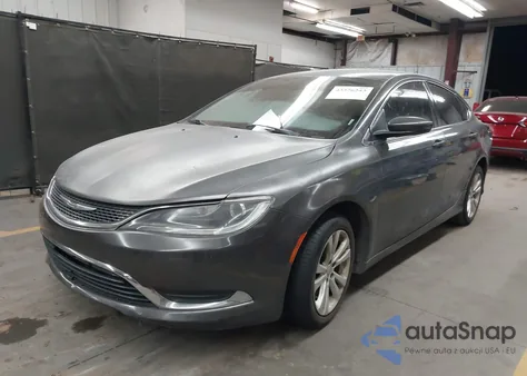 2015 Chrysler 200 Limited из США, поврежденный, VIN 1C3CCCAB4FN670821